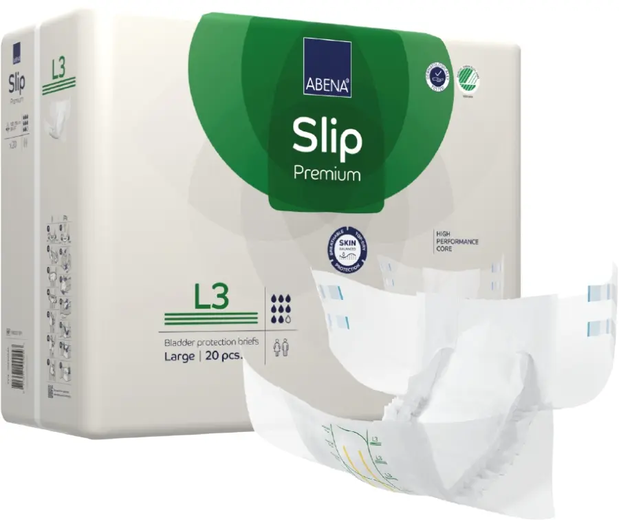 10475_ABENA SLIP PREMIUM L3 INKONTINENCNI KALHOTKY, BOKY 100-150 CM, 3400 ML, 20 KS